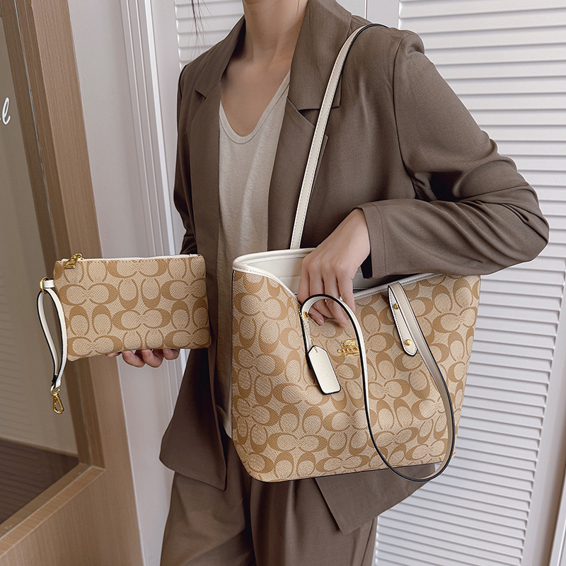 Luxury Tote Bags With Zipper - Luxury Designer Women's Shoulder Bag Large