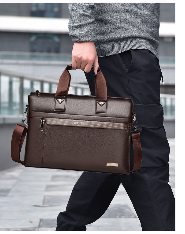 Luxury Tote Bags With Zipper - 2026 New Luxury Brand Man Handbags