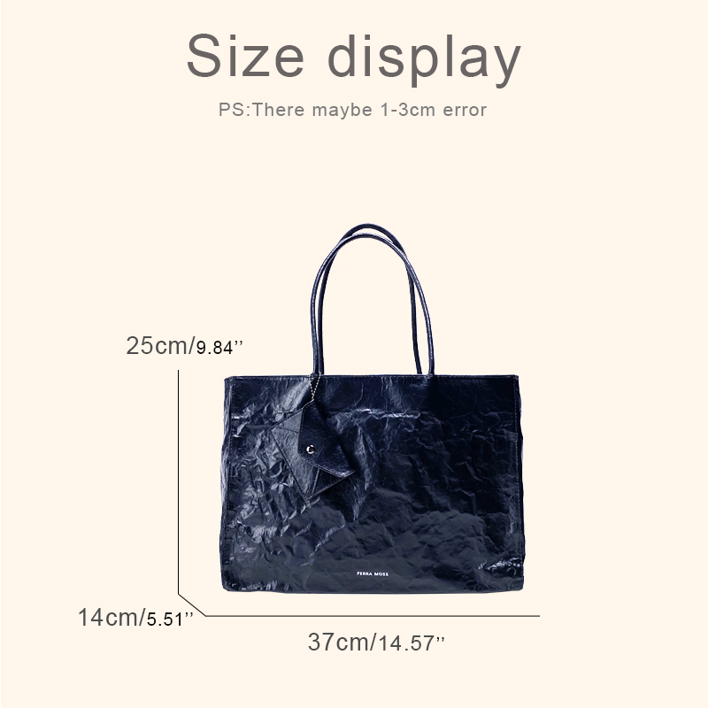 Korean Casual Kraft Paper Tote - огляд і ціна Luxury Tote Bags With Zipper