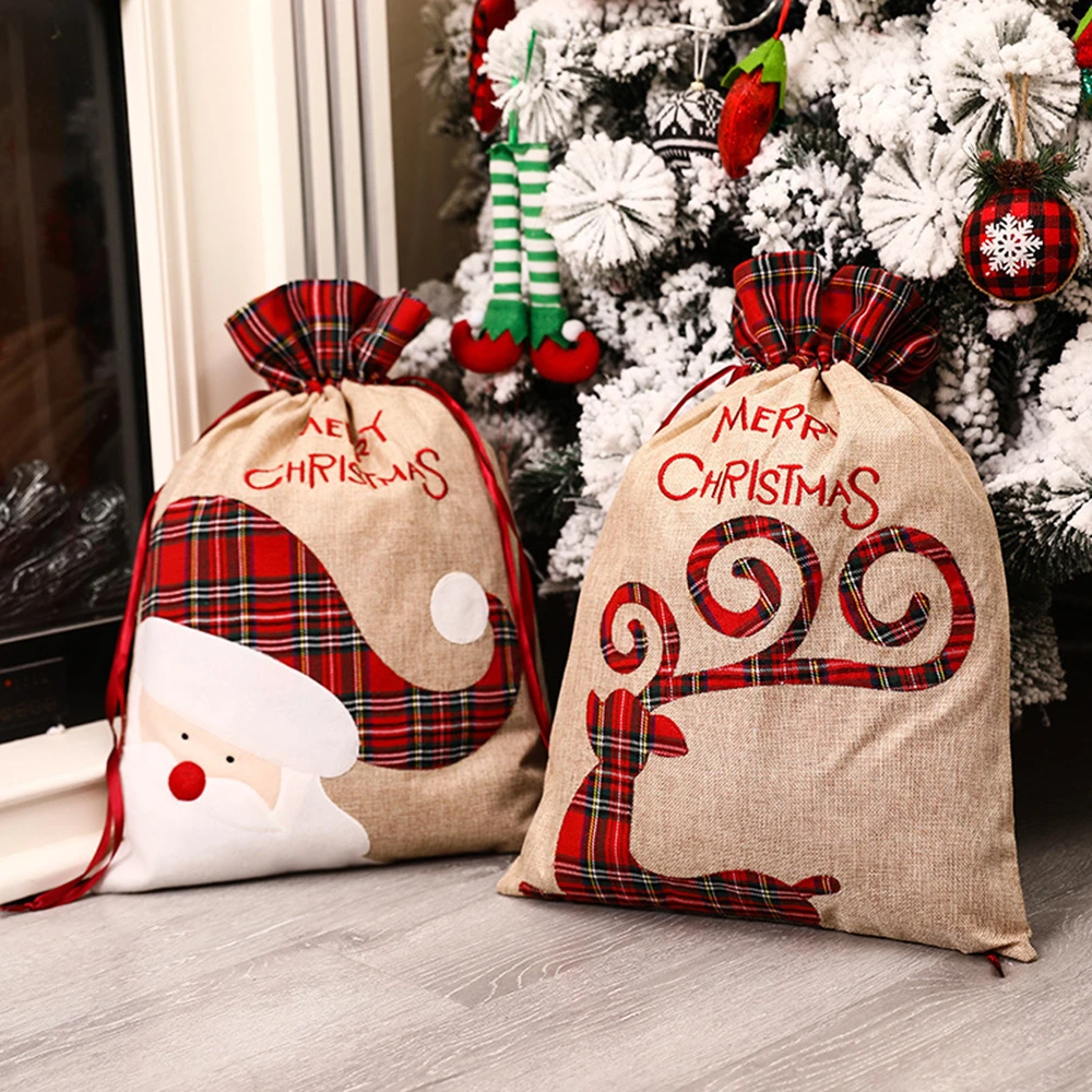 Large Christmas Gift Bag Draws - огляд і ціна Luxury Xmas Bags