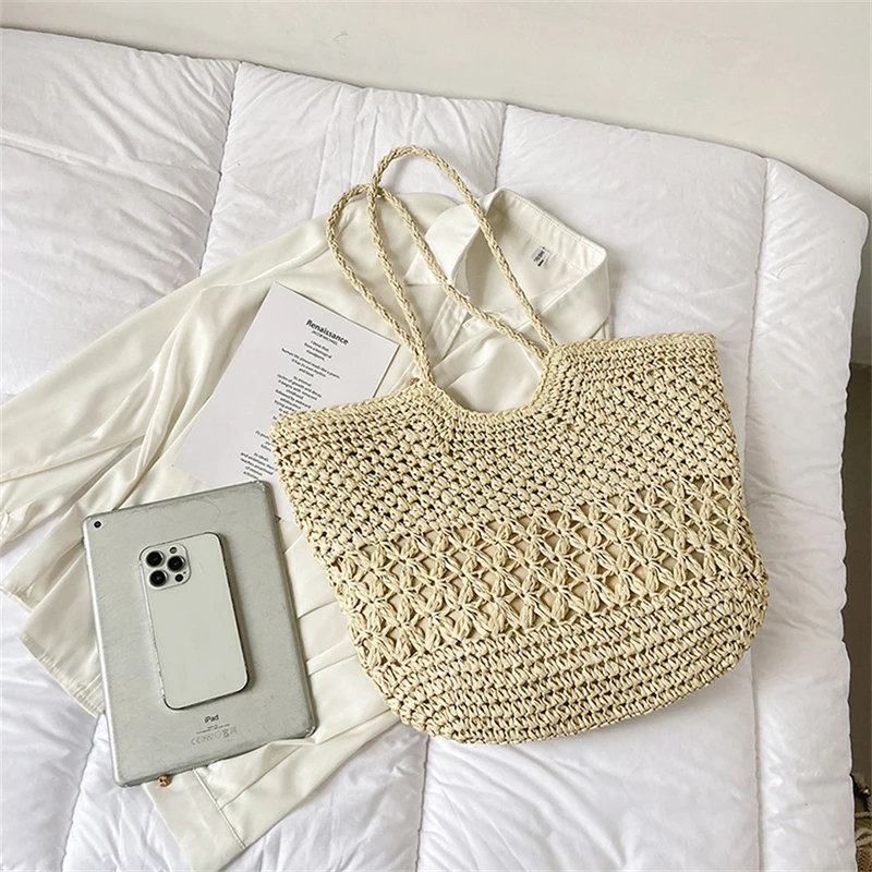 Casual Design Straw Weave Bags - огляд і ціна Luxury Tote Bags With Zipper
