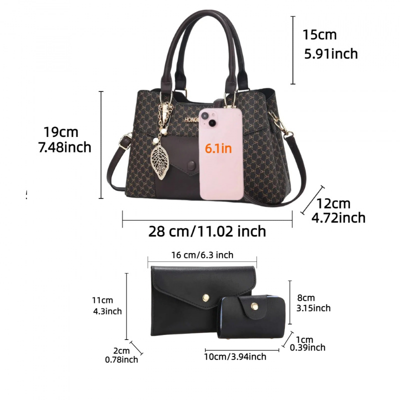 high-end textured large-capaci - огляд і ціна Luxury Tote Bags With Zipper