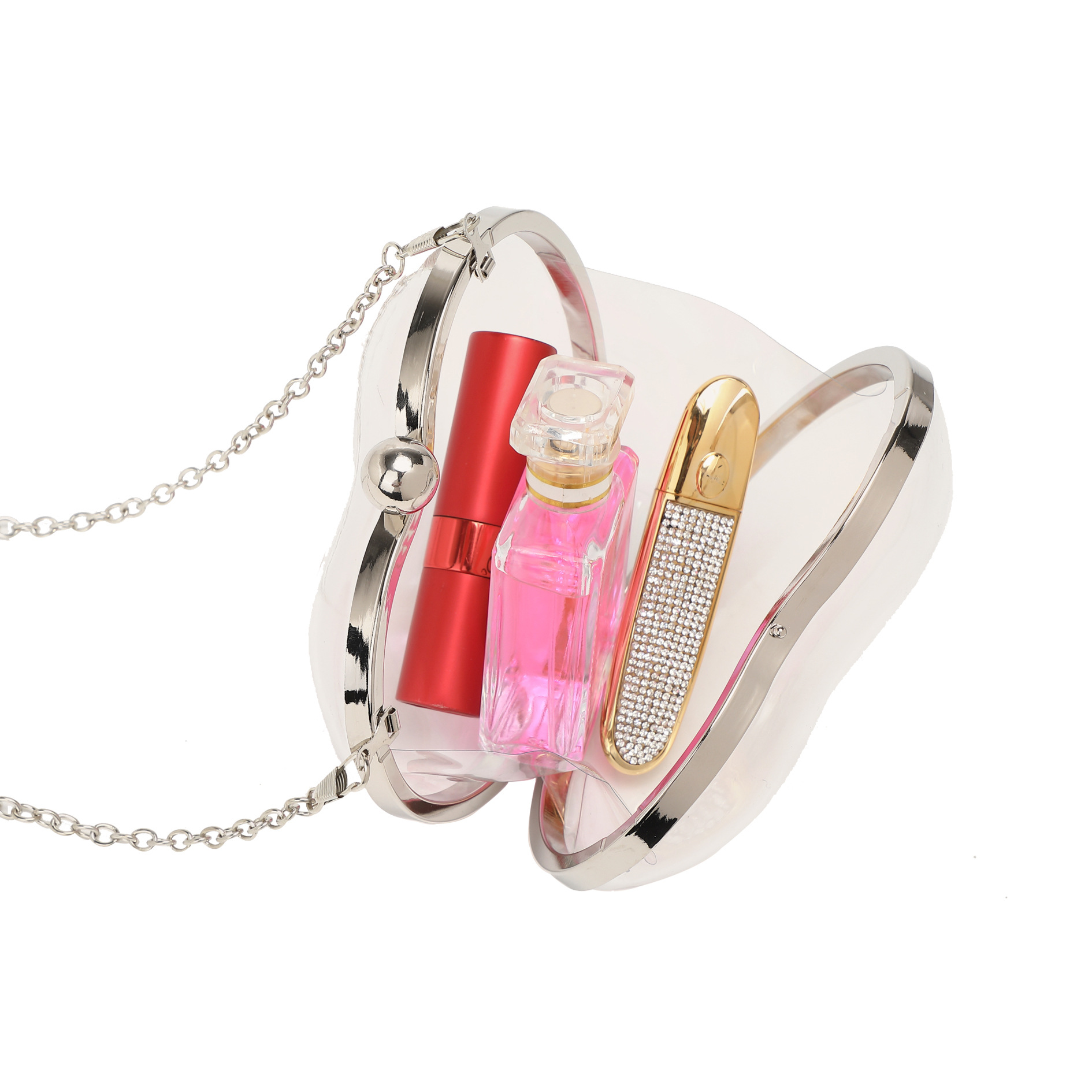 Dinner Acrylic Mini Love Clutc - огляд і ціна Chain Crossbody Quilted