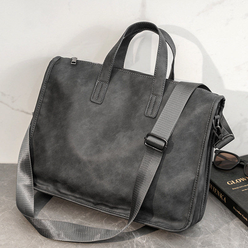 Casual Business Men's Handbag  - огляд і ціна Luxury Tote Bags With Zipper