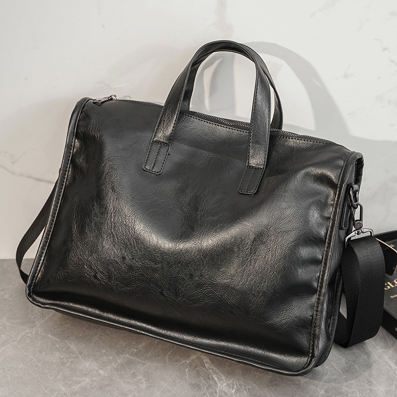 Casual Business Men's Handbag  - огляд і ціна Luxury Tote Bags With Zipper