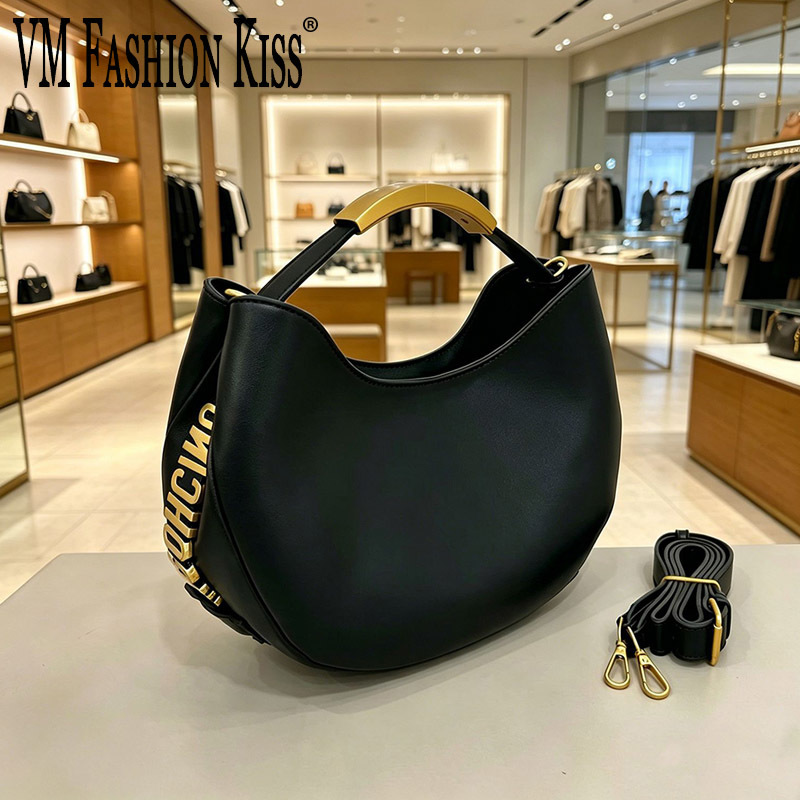 Demi-cercle Women Golden Lette - огляд і ціна Luxury Tote Bags With Zipper