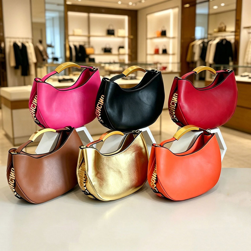 Demi-cercle Women Golden Lette - огляд і ціна Luxury Tote Bags With Zipper