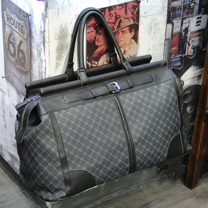 Fashion Plaid Travel Bag Men H - огляд і ціна Luxury Tote Bags With Zipper
