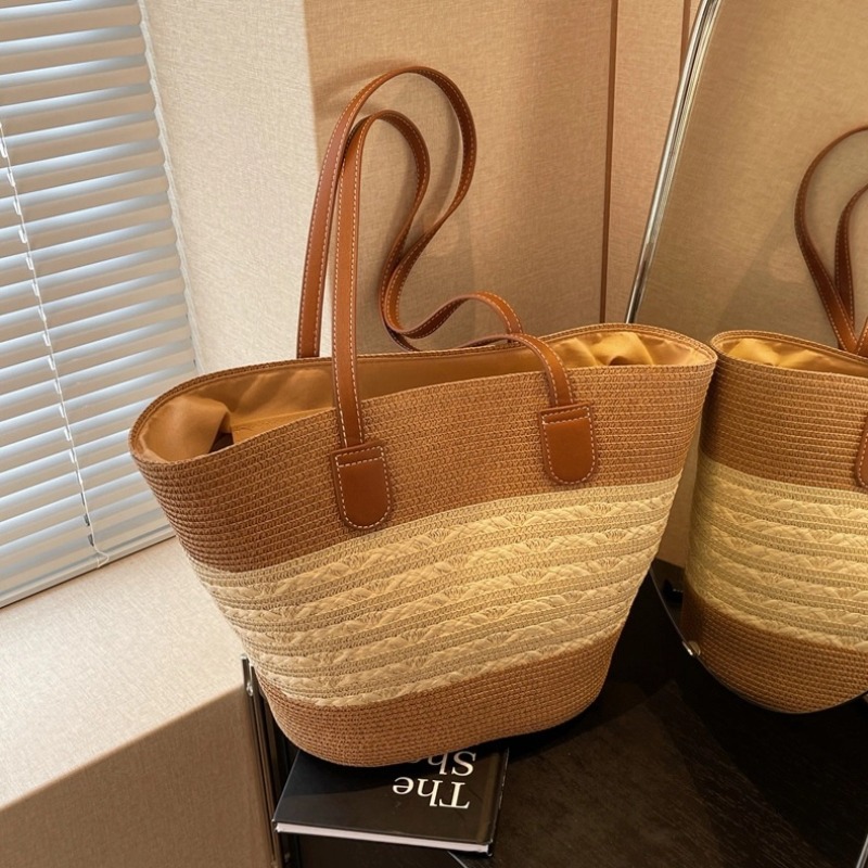 Straw bag bag women's summer i - огляд і ціна Luxury Beach Bags Ysl