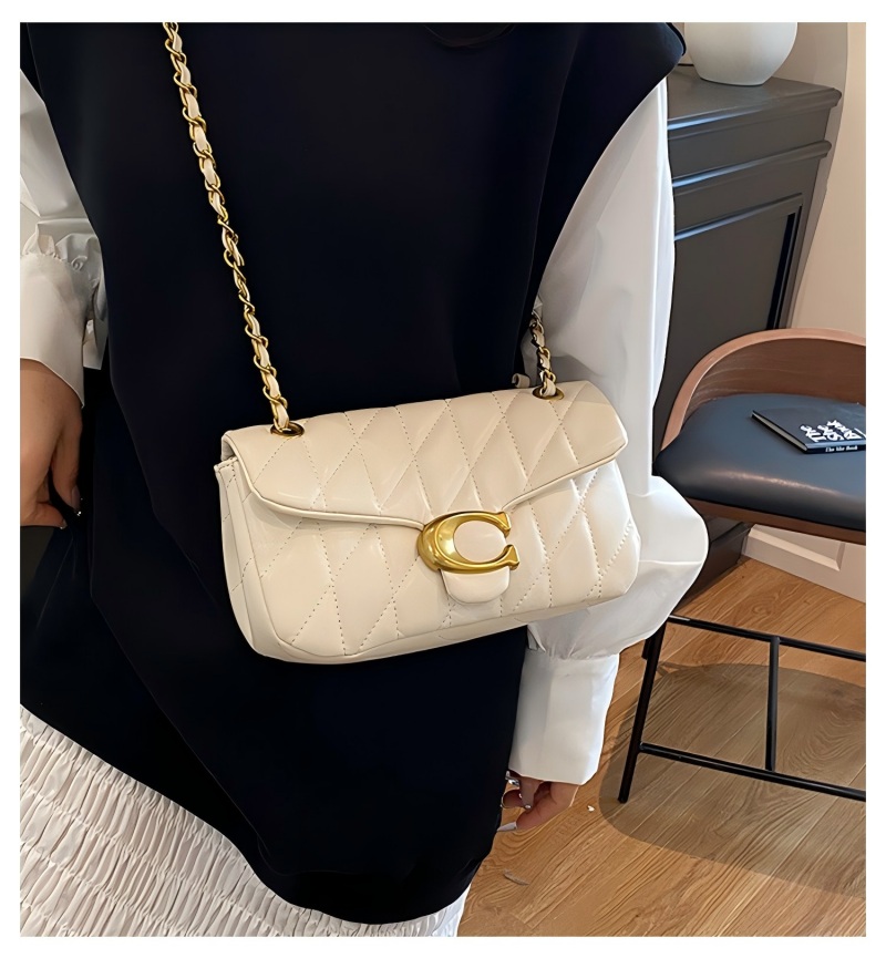 Women Quilted Leather Shoulder - огляд і ціна Chain Crossbody Quilted