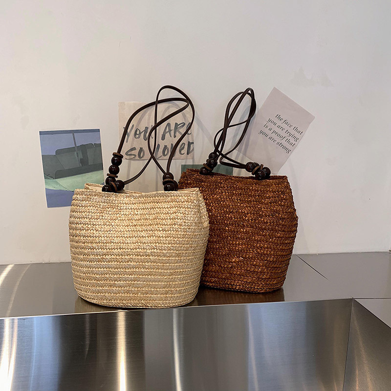 Casual Straw Woven Shoulder Ba - огляд і ціна Luxury Beach Bags Ysl