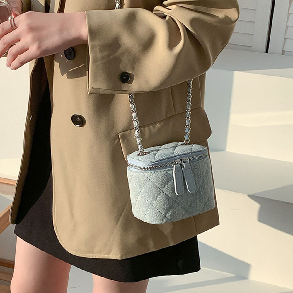 Small Quilted Box Crossbody Pu - огляд і ціна Chain Crossbody Quilted