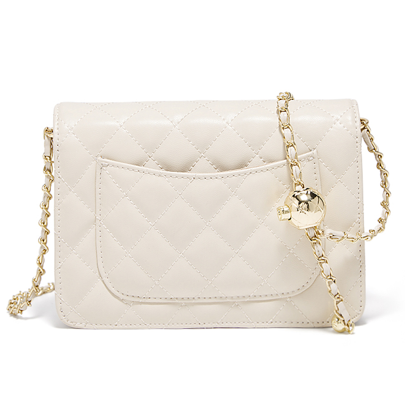 FOXER 2026 Women White Quilted - огляд і ціна Chain Crossbody Quilted