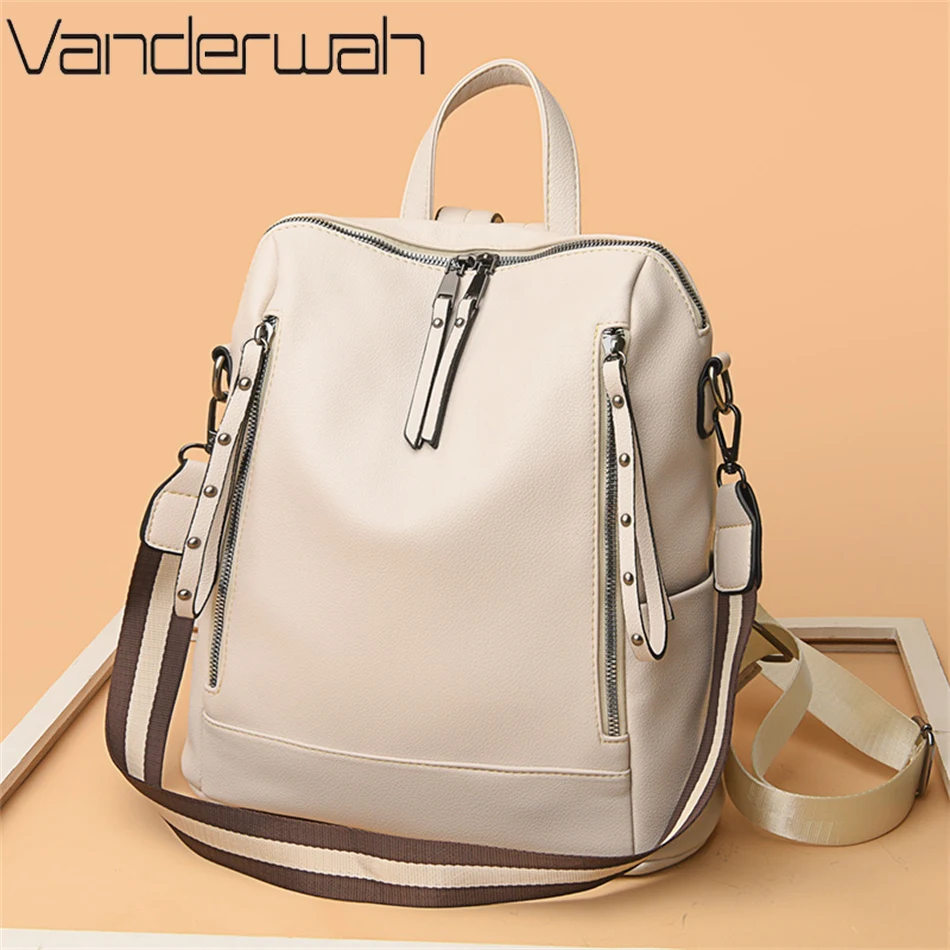 Brand Luxury Backpacks Soft Le - огляд і ціна Luxury Tote Bags With Zipper