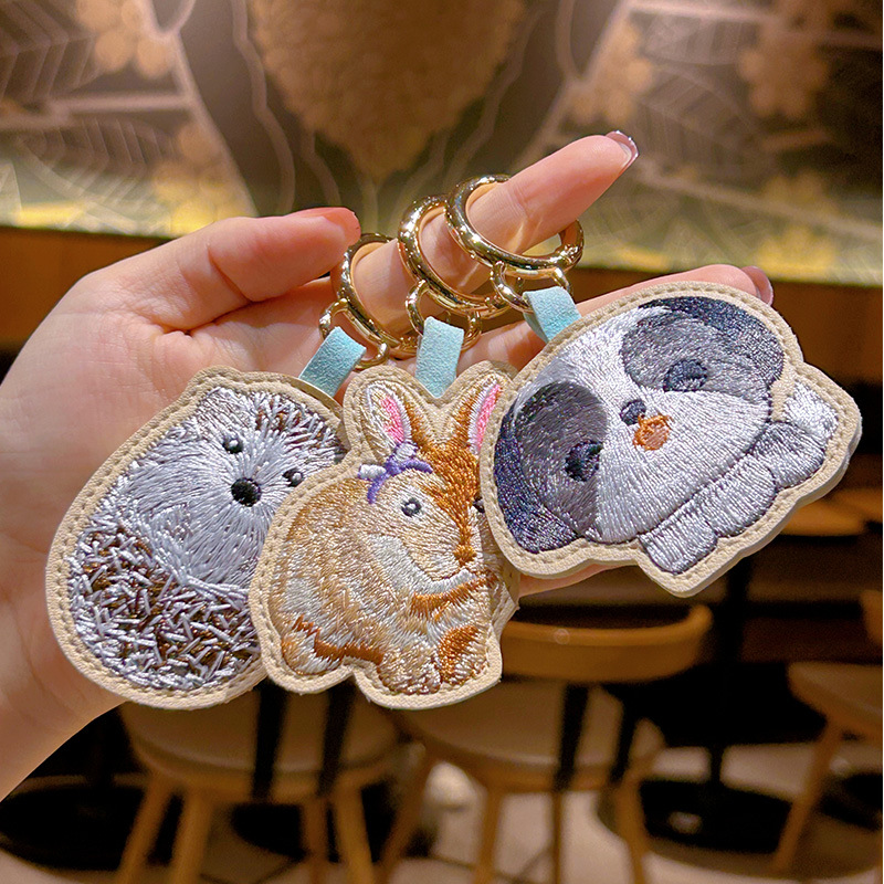 Embroidery Keychain Cute Rabbi - огляд і ціна Luxury Xmas Bags