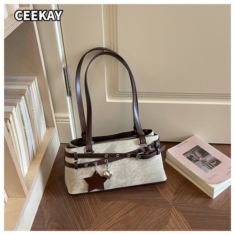 CEEKAY Women's Handbag Multi-C - огляд і ціна Saddle Bag Distressed