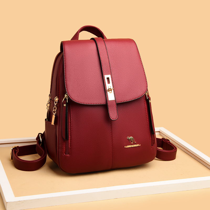 Luxury Women Leather Backpacks - огляд і ціна Luxury Tote Bags With Zipper