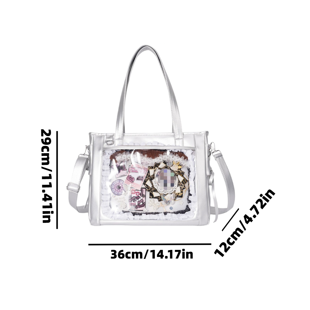 New Japanese Cute Kawaii Girls - огляд і ціна Luxury Tote Bags With Zipper
