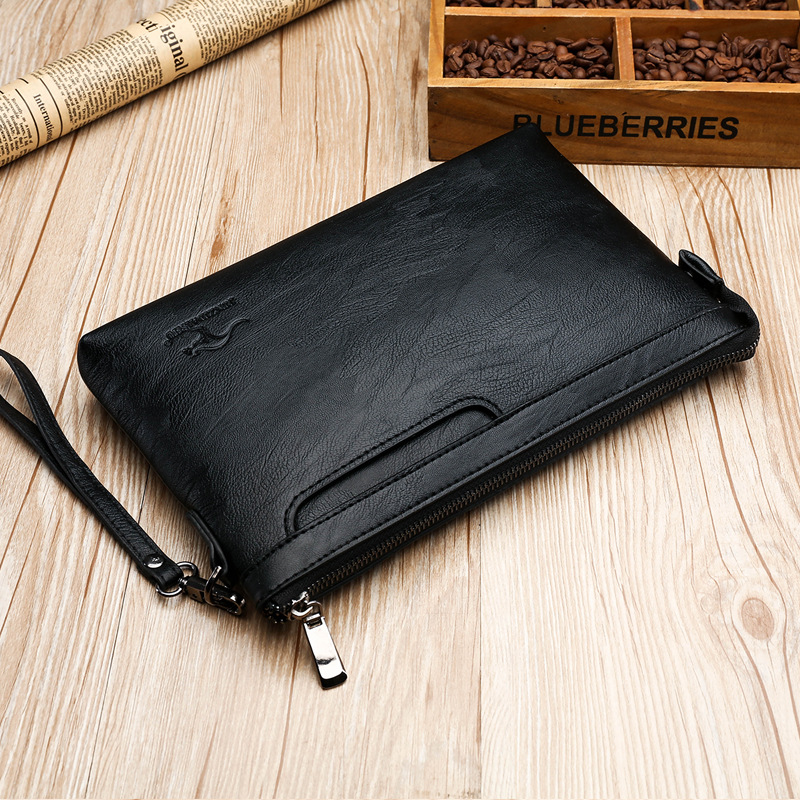 Business Clutch Bag High Quali - огляд і ціна Key Holder Leather Pouch
