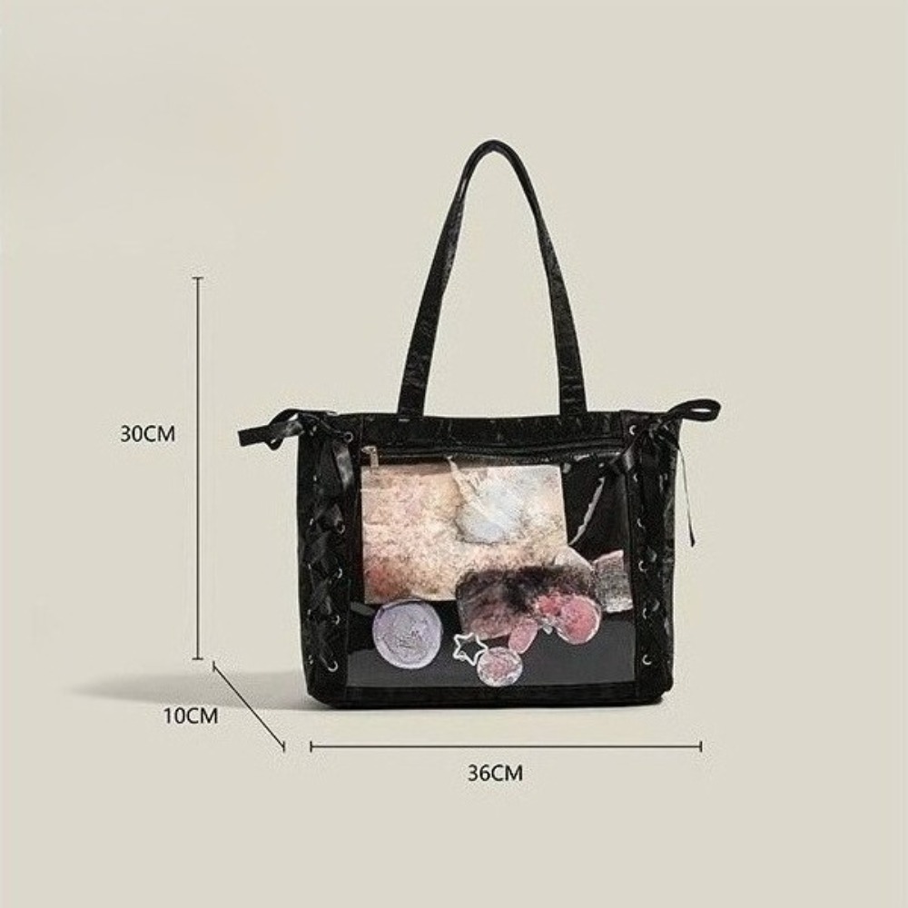 Versatile Fashion Ribbon Itaba - огляд і ціна Luxury Tote Bags With Zipper
