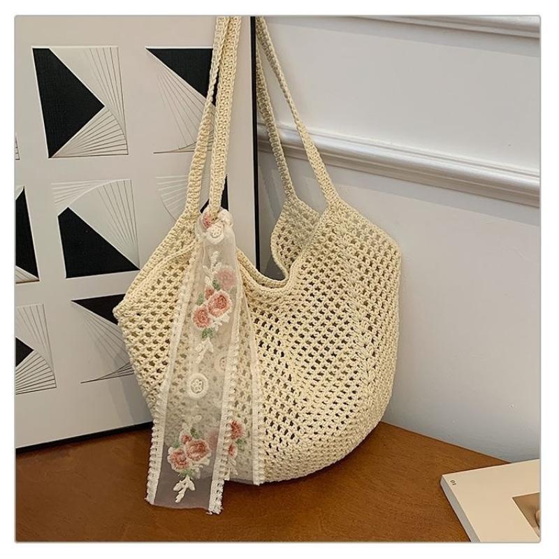 .Hot-Large Capacity Woven Bag  - огляд і ціна Luxury Beach Bags Ysl