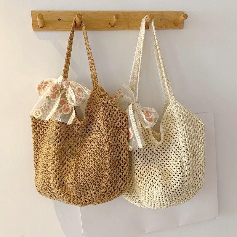 .Hot-Large Capacity Woven Bag  - огляд і ціна Luxury Beach Bags Ysl