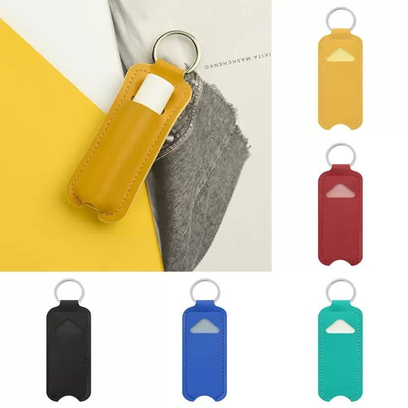 Pu Leather Chapstick Pouch Key - огляд і ціна Key Holder Leather Pouch