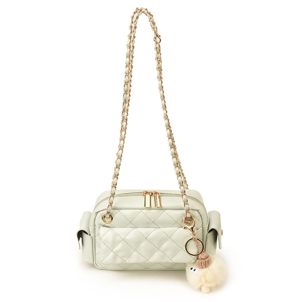 Quilted Pattern Chain Design C - огляд і ціна Chain Crossbody Quilted